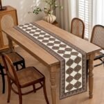 Rangmahal Rani Jaal Hand Block Printed Cotton Table Runner