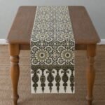Heritage Jaal Hand Block Printed Cotton Table Runner - Image 5