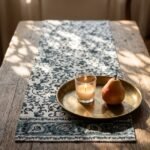 Mehfil Bagh Hand Block Printed Cotton Table Runner - Image 4