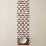 Rang Mahal Hand Block Printed Cotton Table Runner - Image 3