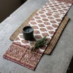 Rang Mahal Hand Block Printed Cotton Table Runner - Image 5