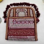 Chandi Mahal Banjara Sling Bag - Flap opened out