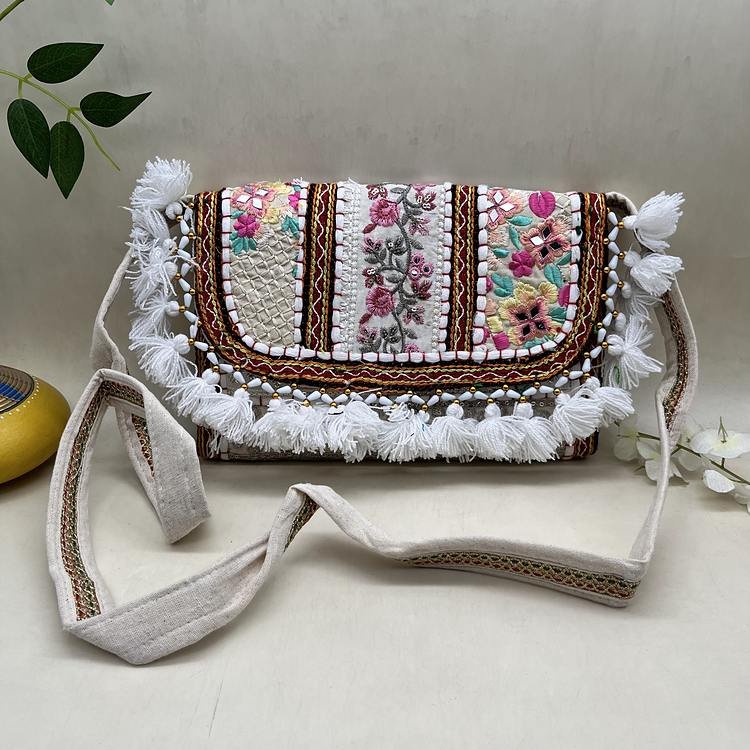 Chandni Garden Banjara Sling Bag - With strap