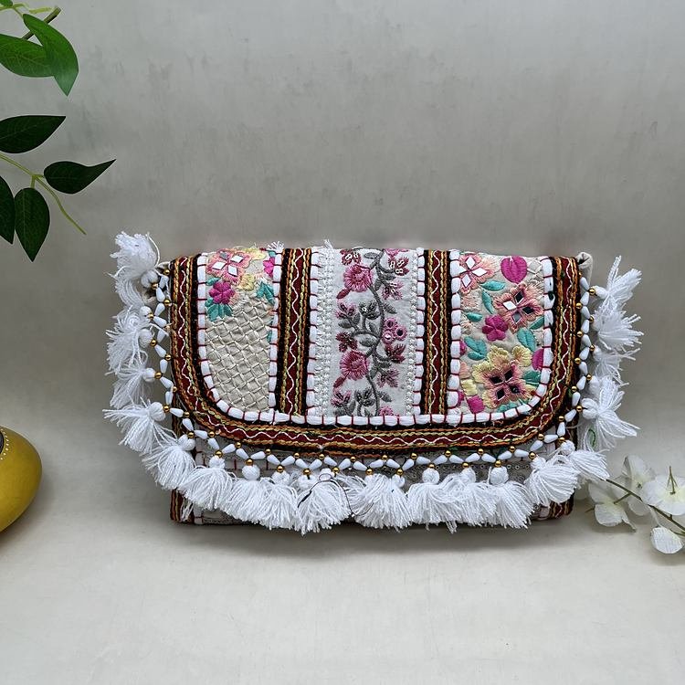 Chandni Garden Banjara Sling Bag - Front view