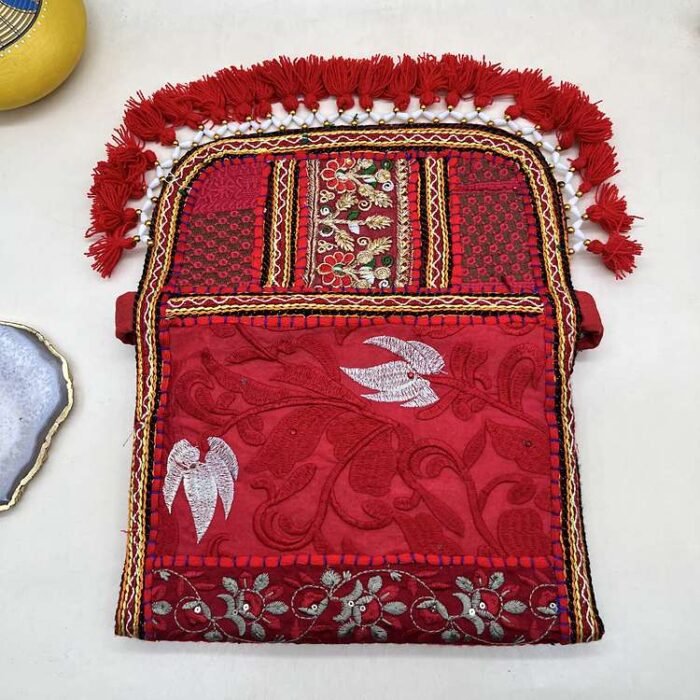 Chidiya Rani Banjara Sling Bag - Flap opened out