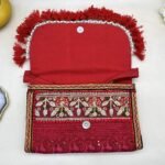Chidiya Rani Banjara Sling Bag - Inside view with magnetic clasp