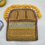Genda Phool Banjara Sling Bag - Flap opened out