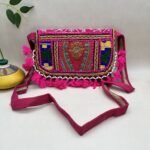 Gulmohar Glow Banjara Sling Bag - With strap