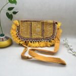 Haldi Leaf Banjara Sling Bag - With strap
