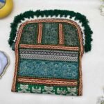 Hariyali Charm Banjara Sling Bag - Flap opened out