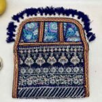 Indigo Bloom Banjara Sling Bag - Flap opened out