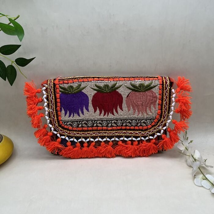 Kamal Kesar Banjara Sling Bag - Front view