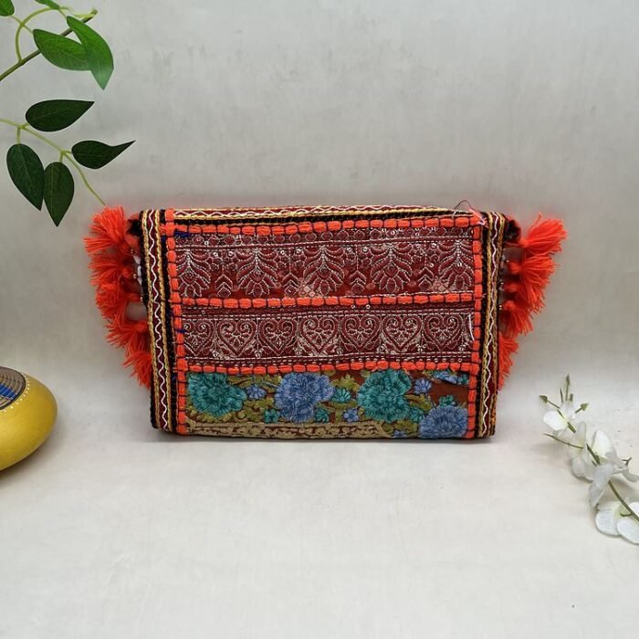 Kamal Kesar Banjara Sling Bag - Back view