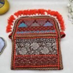 Kesariya Peaks Banjara Sling Bag - Flap opened out
