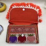 Lotus Lori Banjara Sling Bag - Inside view with magnetic clasp