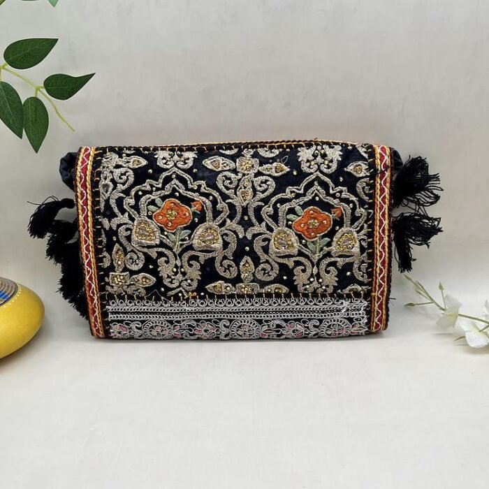 Midnight Mela Banjara Sling Bag - Back view