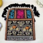 Midnight Mela Banjara Sling Bag - Flap opened out