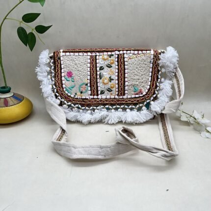 Moti Bagh Banjara Sling Bag - With strap