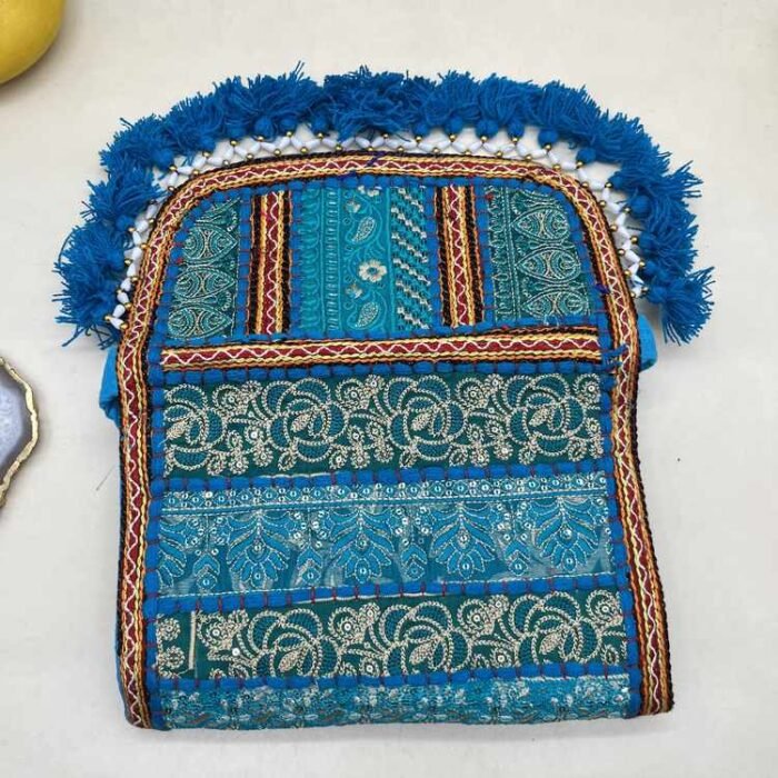 Nila Aasman Banjara Sling Bag - Flap opened out