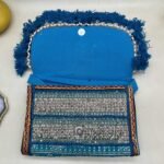 Nila Aasman Banjara Sling Bag - Inside view with magnetic clasp