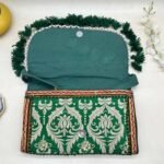 Panna Garden Banjara Sling Bag - Inside view with magnetic clasp