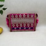 Pushkar Pink Banjara Sling Bag - Back view