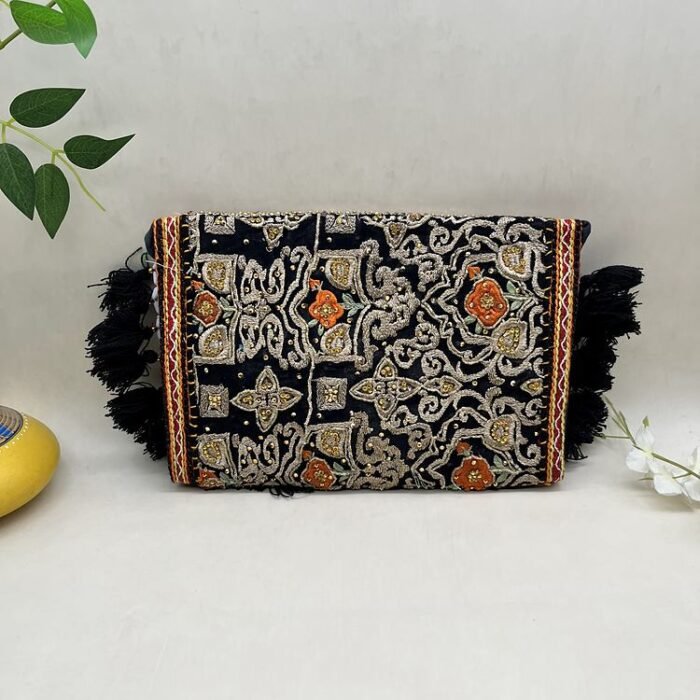 Raat Rani Banjara Sling Bag - Back view