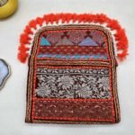 Saffron Summit Banjara Sling Bag - Flap opened out