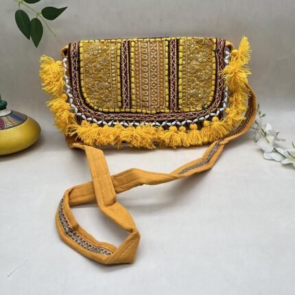 Sarson Fields Banjara Sling Bag - With strap