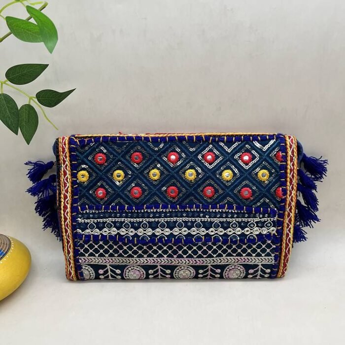 Sheesh Mahal Banjara Sling Bag - Back view