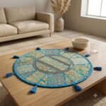Firozi Jharokha Round Table Mat - view 2