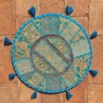 Firozi Jharokha Round Table Mat - view 4