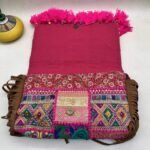 Gangaur Pink Banjara Bag - Inside view