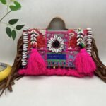 Gulabi Kaudi Banjara Bag - Front view