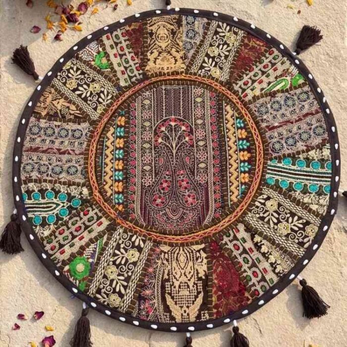 Kahwa Haveli Round Table Mat - view 2