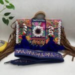 Kalbeliya Night Banjara Bag - With strap