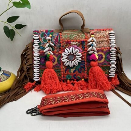 Kutch Kaleidoscope Banjara Bag - With strap