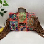 Kutch Kaleidoscope Banjara Bag - Back view