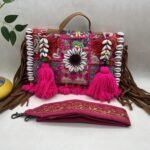 Lal Gulab Banjara Bag - With strap