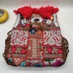 Lal Haveli Banjara Bag - Flap opened out