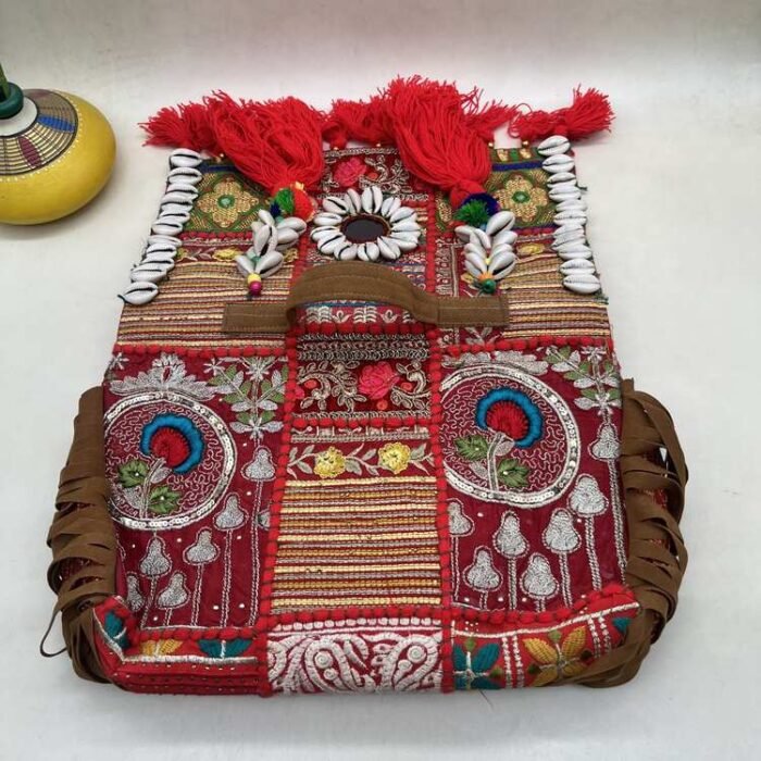Mayur Mahal Banjara Bag - Flap opened out