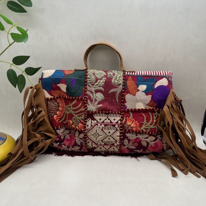 Mitti Rang Banjara Bag - Back view