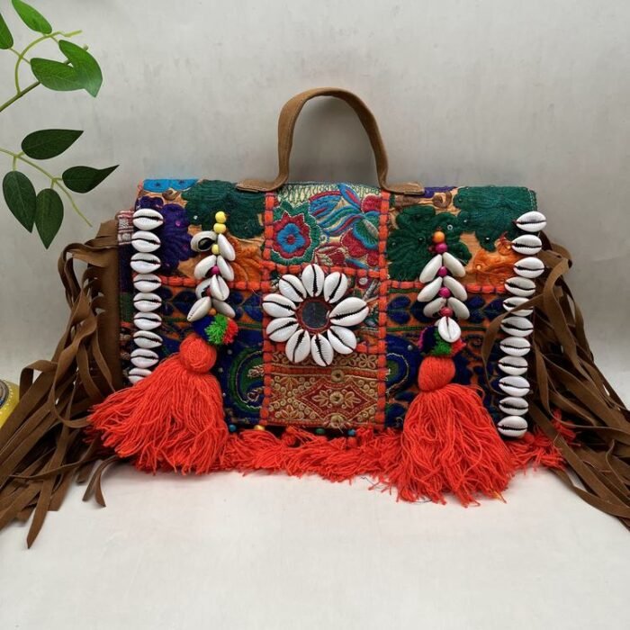 Narangi Nomad Banjara Bag - Front view