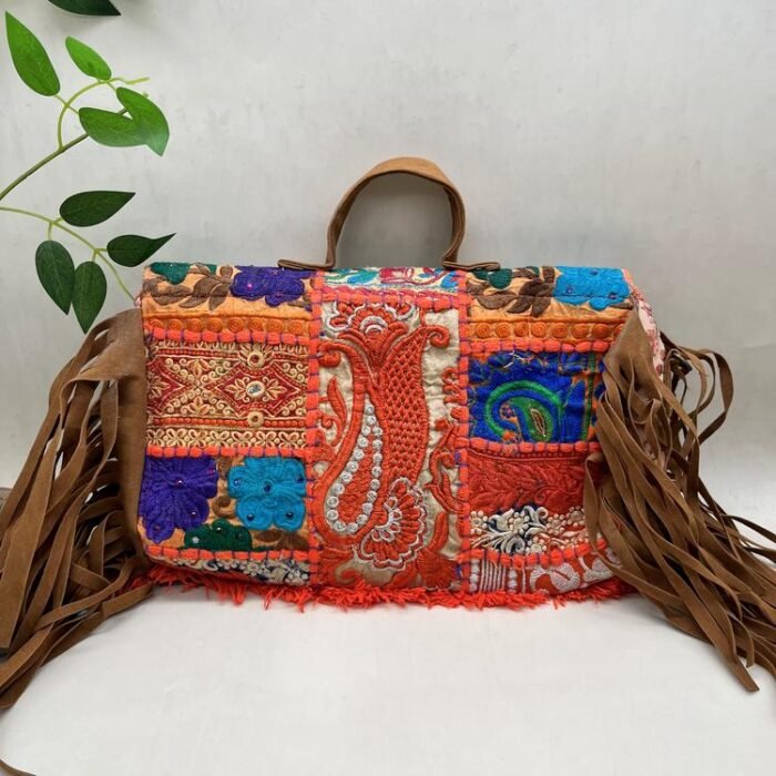 Narangi Nomad Banjara Bag - Back view