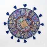 Neel Mahal Round Table Mat - top view