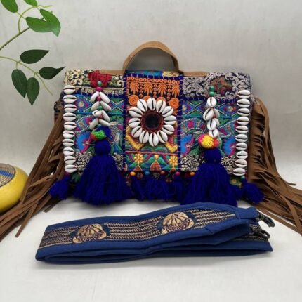 Neelam Nagari Banjara Bag - With strap