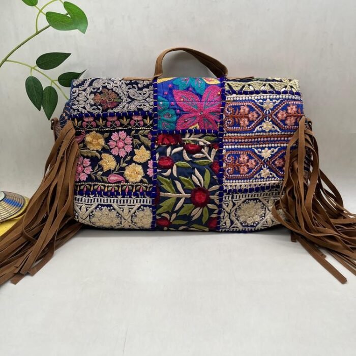 Neelam Nagari Banjara Bag - Back view