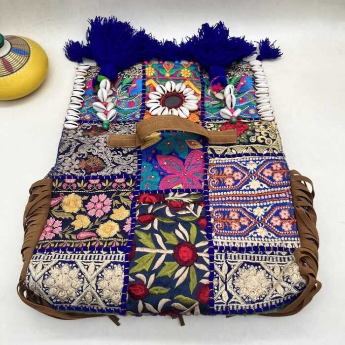 Neelam Nagari Banjara Bag - Flap opened out