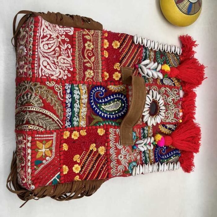 Paisley Parade Banjara Bag - Flap opened out