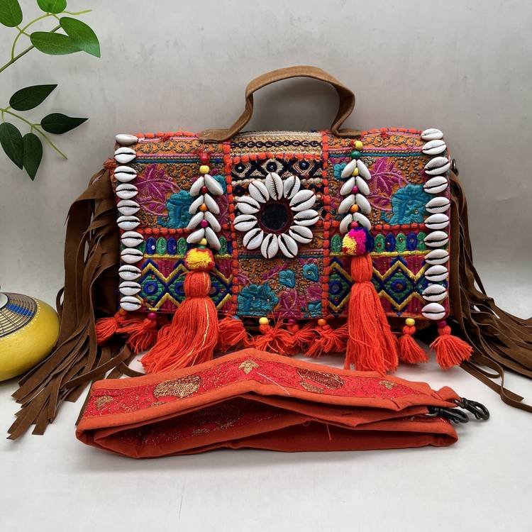 Rangoli Raas Banjara Bag - With strap